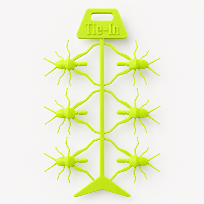Tie-In™ Hopper Bodies (6 Pack) — Ready-to-Tie Grasshopper Fly Bodies