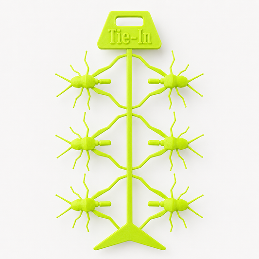 Tie-In™ Hopper Bodies (6 Pack) — Ready-to-Tie Grasshopper Fly Bodies