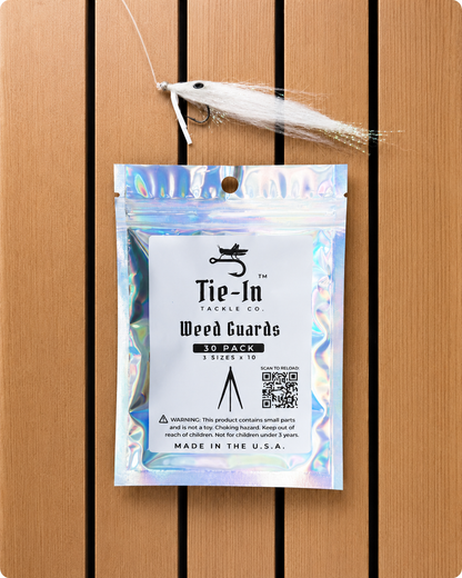 Tie-In Fly Weed Guards - 30 Pack